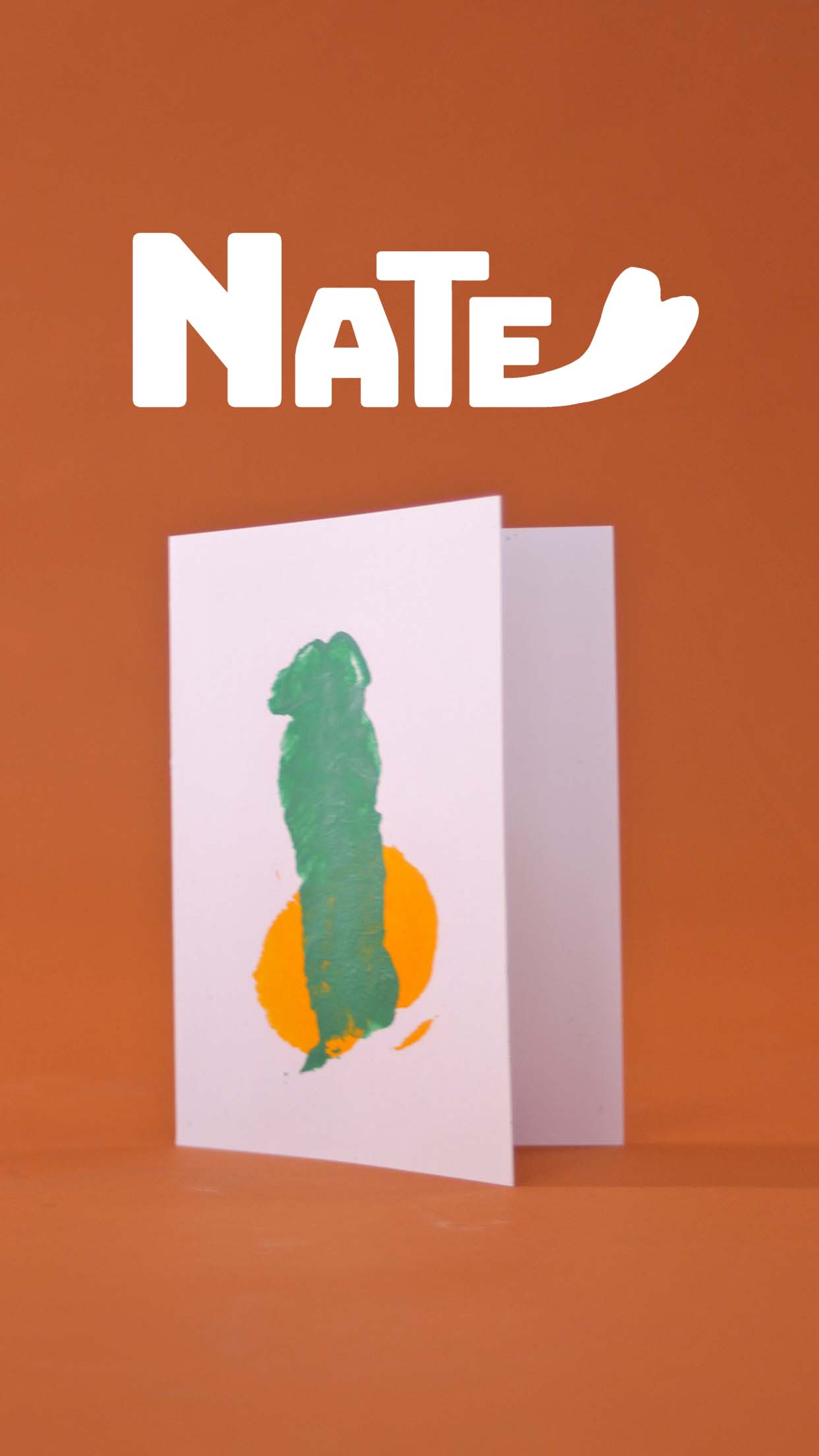 Nate Club Dickprint Cards